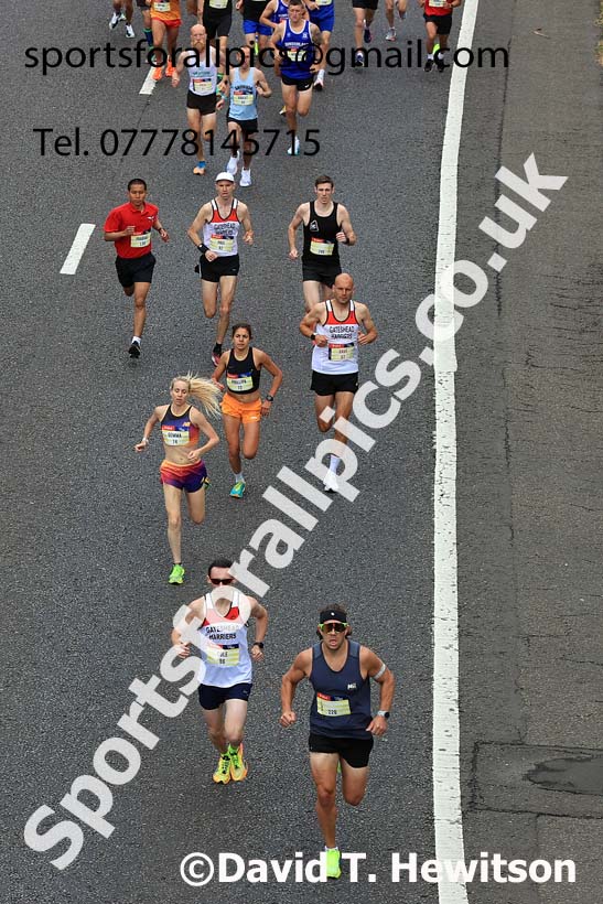 The 2024 Great North 10k Road Race, Newcastle.  Photo: David T. Hewitson/Sports for All Pics